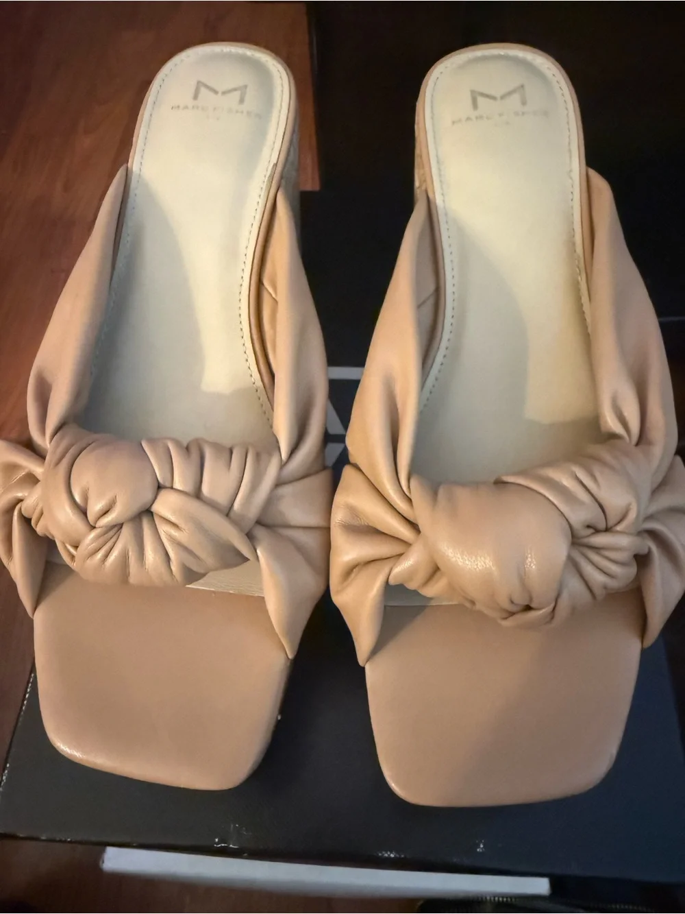 Marc Fisher Sandals - Nude